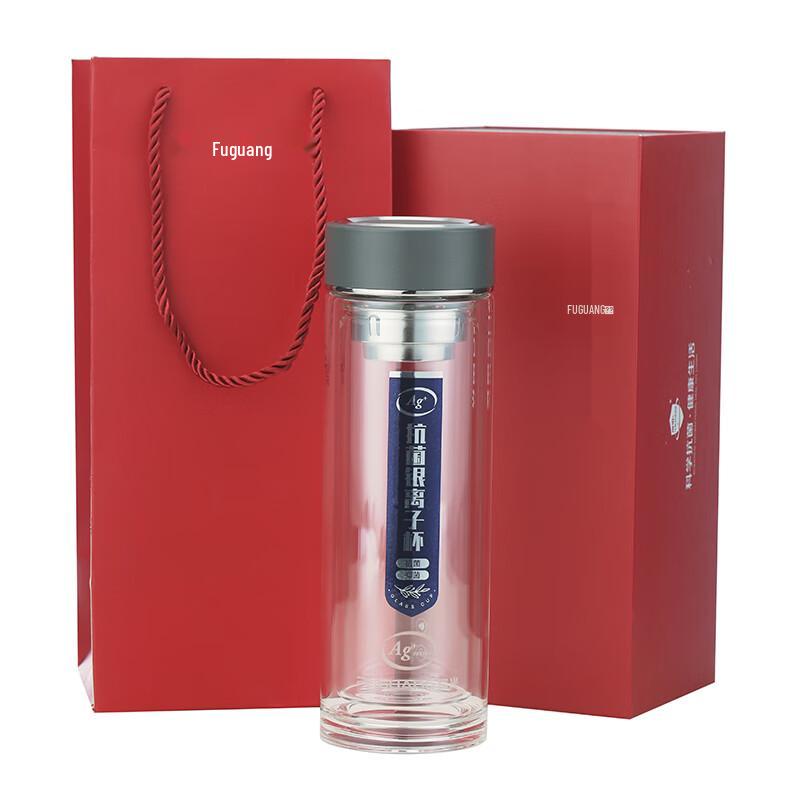 FUGUANG Silver Ion Antimicrobial Borosilicate Glass Cup