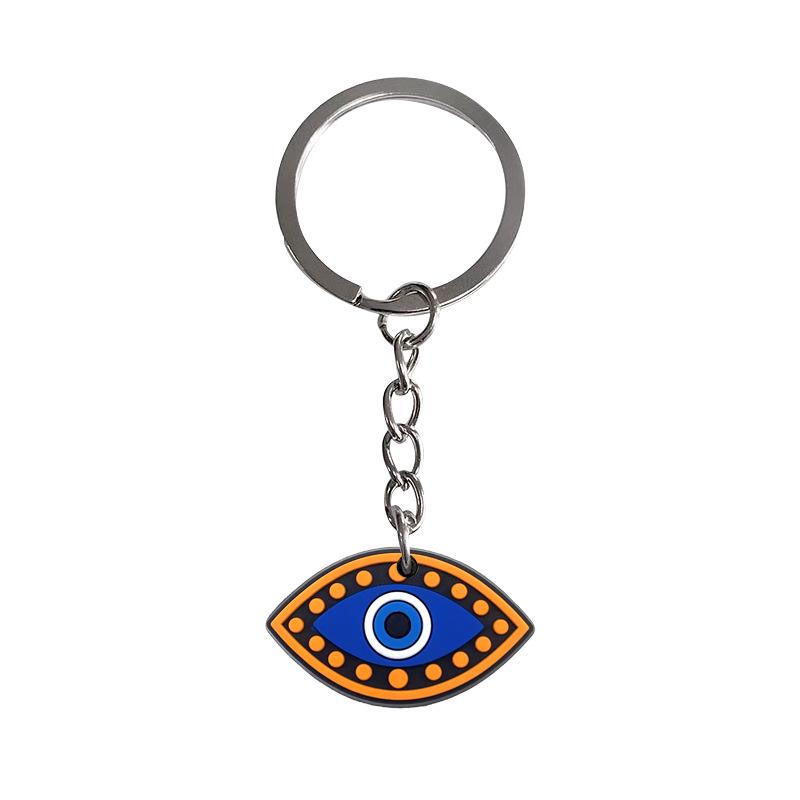 Evil Eye Keychain: Trendy Backpack Pendant & Ornament, Hot New Item with No Infringements