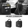 Multi Function PU Leather Car Seat Back Storage Bag For Alfa Romeo Sportiva Giulia Giulietta 159 156 Stelvio Auto Accessory