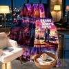 Coperta con Stampa Grand Theft Auto VI - Morbida e Confortevole, per Camera da Letto, Viaggio, Divano, Decorazione Casa - Regalo di Compleanno o Natale per Amico