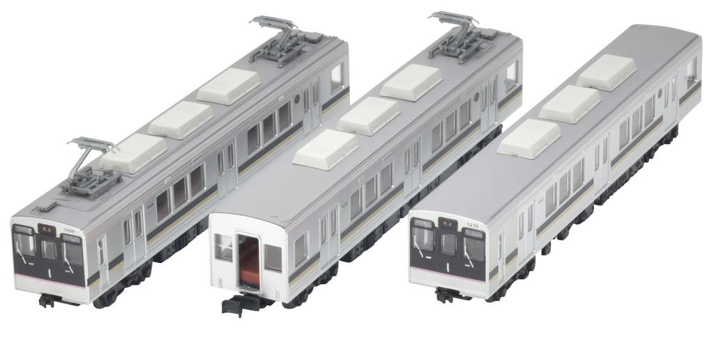 Railway Collection Iron Collection Fukushima Kotsu Seria 1000 Set A Diorama Supplies 3-Car