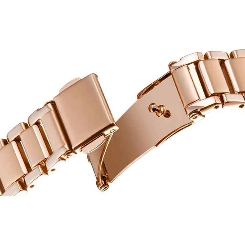 CITIZEN xC series 50m waterproof light Quartz gold-plated Steel Strap 35mm women's watch pink dial FB1452-66X