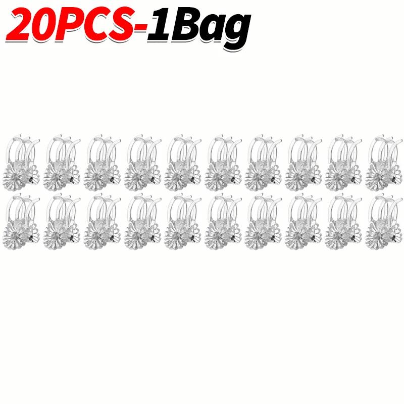 20/1PCS Plant Support Stakes Acrylic Clear Orchid Sticks For Potted Support Tomatoes Flowers Grow Upright Gardening Supplies