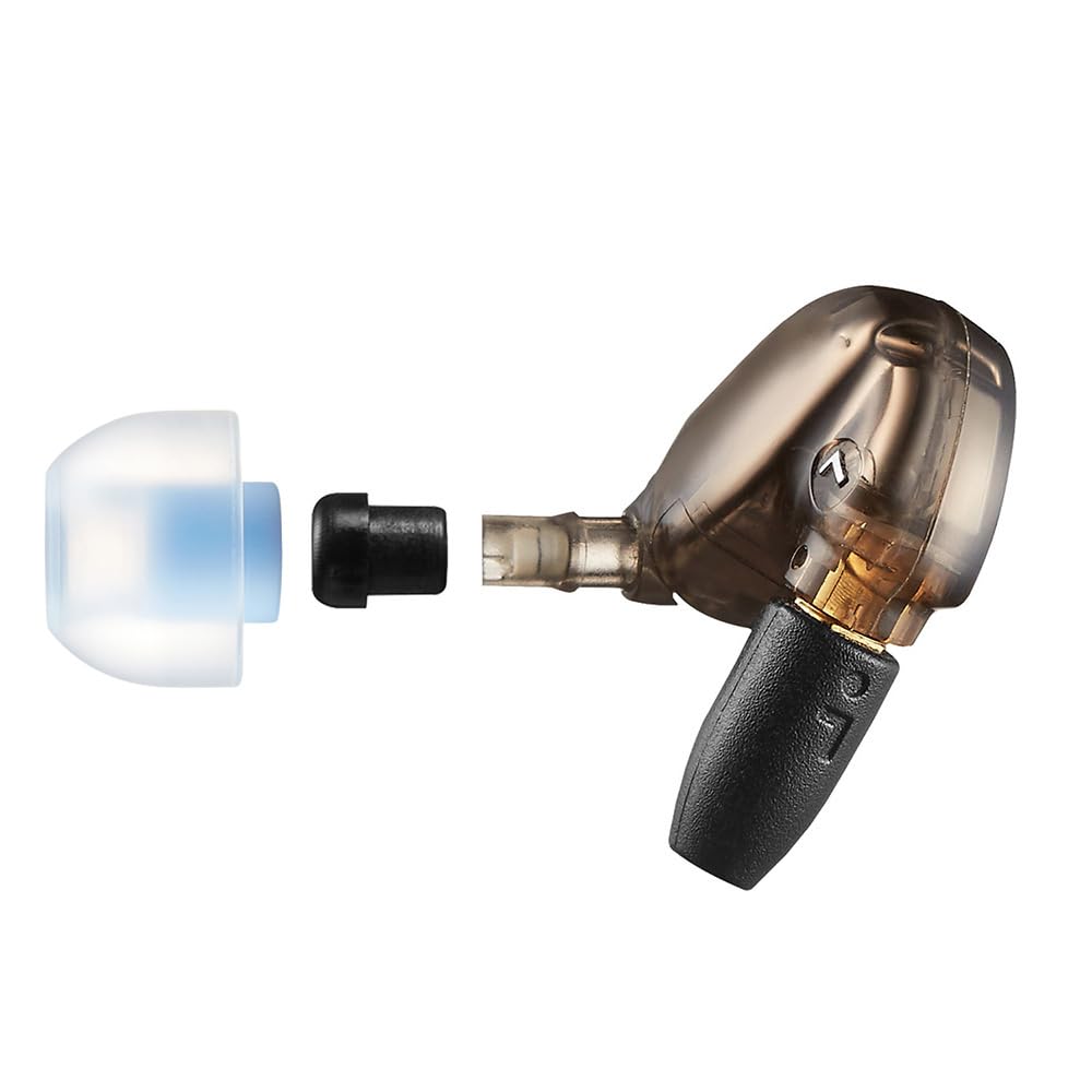 AZLA SednaEarfit ORIGIN Standard Size 1 Pair Wired Earphones Recommended Mushroom Shape Medical Silicone Tapered Design Thin Axis Nozzle Adapter