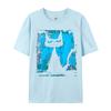 Unisex Cotton Tshirt Cat Stylish Grunge Abstract Art Design Tshiren Tops Tees Birthday T Shirt Hip Hop Top Tshirts