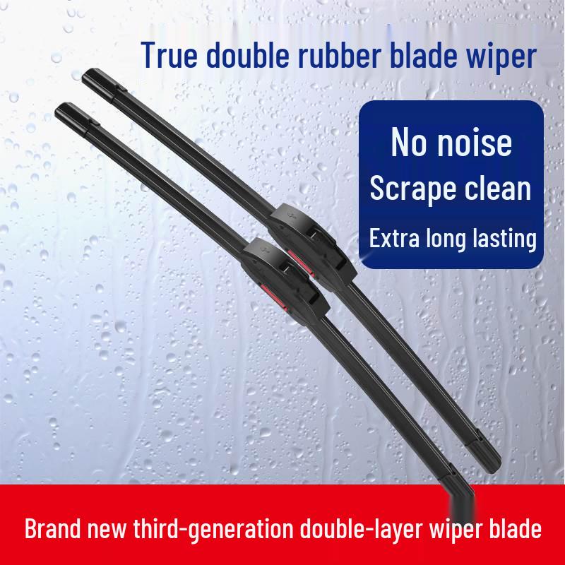 Double Rubber Strip for FAW Xiali N5/N3/N7/2000/7101/7131 Kuncheng Wipers