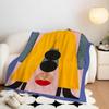 Artist S-Stefhany Y-YLozano Throw Flannel Throw Blanket, Lightweight Cozy, Durable Washable cute Cool