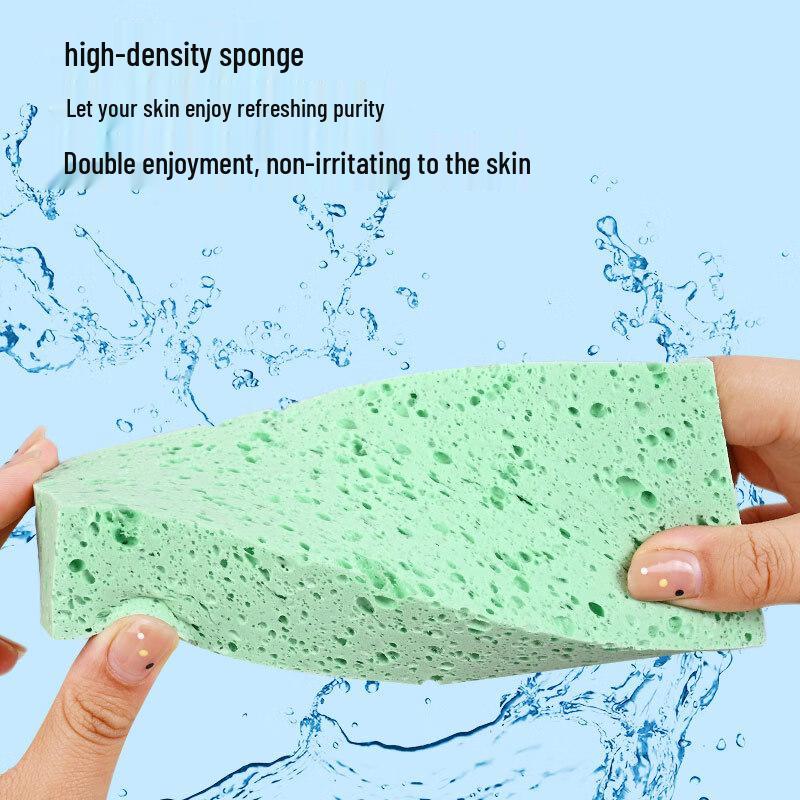 Elastic Quick-Dry Honeycomb Bath Sponge