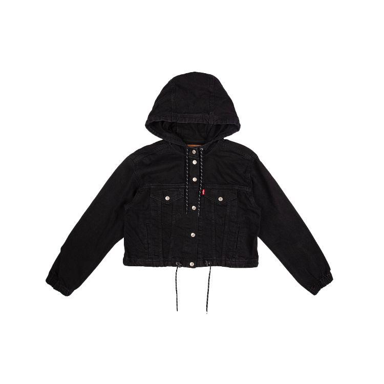 

Levis Карманная Толстовка Повседневная Джинсовая Куртка Женские куртки Черный 85679-0000 S