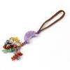 Crystal Moonstone Car Pendant Handmade Beaded Tassel Gift For Car Interior Decor