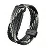Fortschrittliches geflochtenes Nylon verstellbares Bizepsband Ersatz Neues Fitness-Tracker-Armband Kompatibel für Google Fitbit Air Armband