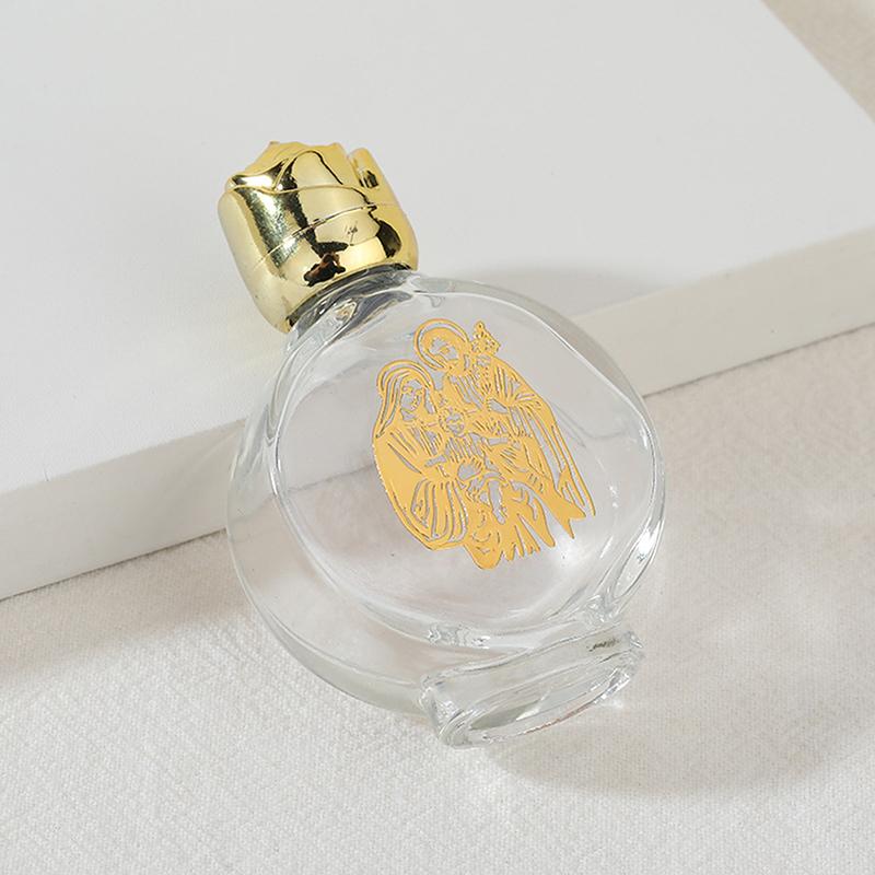 Prázdná láhev na svěcenou vodu Ježíšova láhev Náboženská láhev Křesťanské potřeby pro křest Plnitelné Přenosné kosmetické balení Prázdná láhev