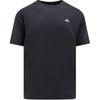 Solid Color Slim Fit Crew Neck Short Sleeve T-Shirt Men Tops Black AMJT08273-9999