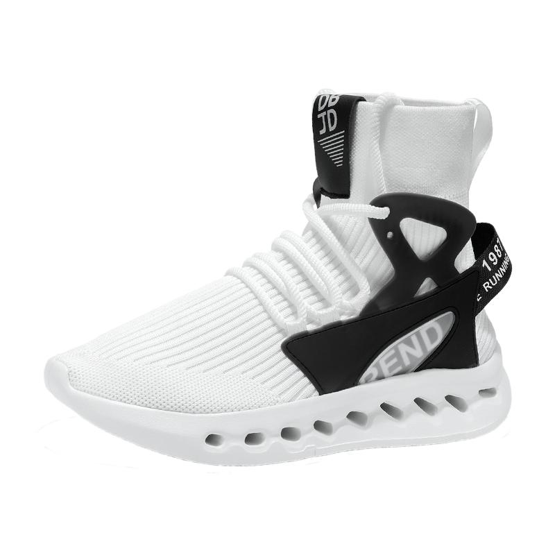 

Men s Sneakers High Quality Breathable Unisex Casual Sports Shoes for Men Lightweight Comfortable Running Shoes for Men 40 белый