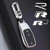 2026 Hot VOLKSWAGEN Leather Key Rings High-Grade Metal Keyrings Car Keychain For Volkswagen VW New Rline Golf Beetle Tiguan Vent FE2