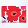 Marimekko Pillowcase 067714 001 (Pillowcase) UNIKKO/Red, Nordic Style [Parallel Import]