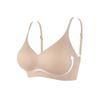 Anti-gravity lift seamless jelly soft support without steel ring upper support breast bra cover