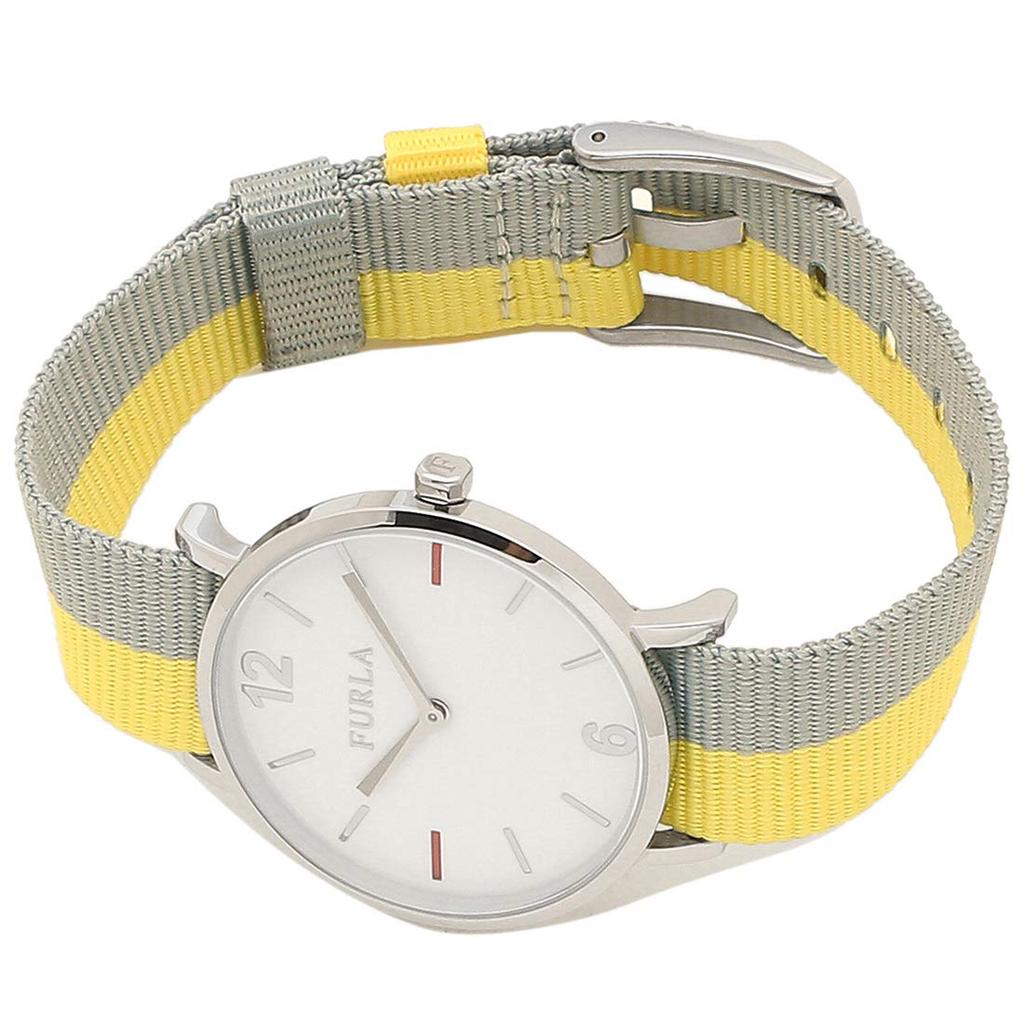 Giada 33MM Quartz White Yellow Silver Gray FURLA 1016523 R4251108534 [FURLA] Women's [Item]