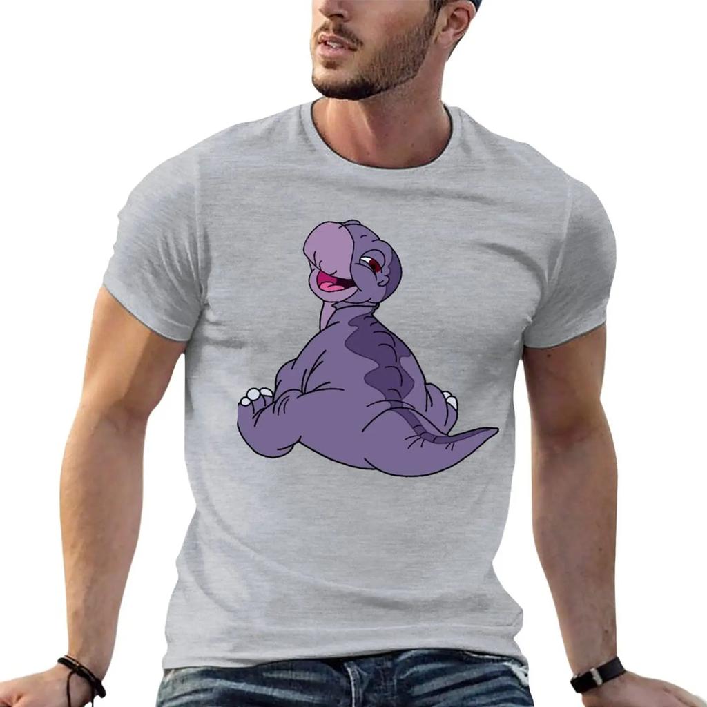 Neues Baby Littlefoot Land Before Time T-Shirt schnelltrocknendes T-Shirt Sommeroberteil Herren weiße T-Shirts