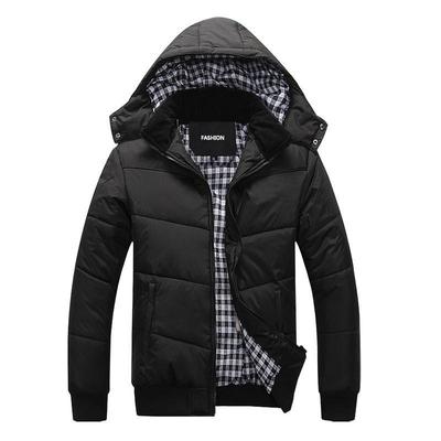 Men Fashion Clothing Down Jacket Cotton Casual Tops Male Winter Keep Warm Men Jacket