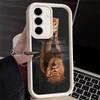 Etui na telefon do Samsung Galaxy A17 A16 A15 A14 A13 Kot Odblaskowy Tygrys Fajne A56 A36 A26 A55 A35 A25 A54 A34 A24 A53 A33 A23 A07 A0