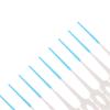 Interdental Silicone Brushes 200 Units Dental Toothpicks Brush Between Teeth With Thread Oral Cleaning Tools