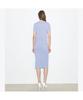 Tolibeochi Wool Scallop Skirt - Pale Blue / New Ivory