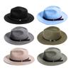 Wool Homburg Cowboy Hats Exotic Hat for Women Men Photo Props Western for Men Women Unisex Wear Headwear