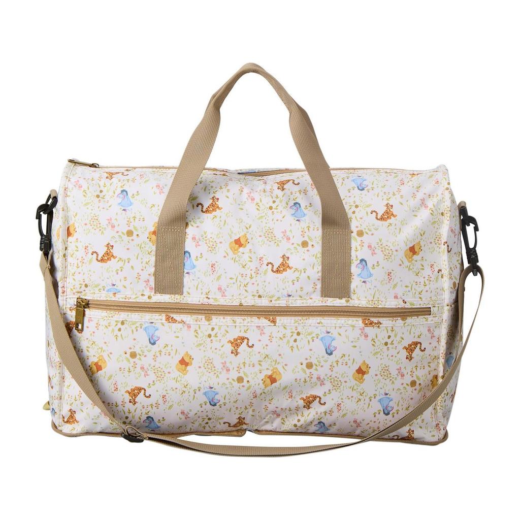 Siffler Disney Pooh Foldable Boston Bag 23L - Lightweight Travel Carry-On
