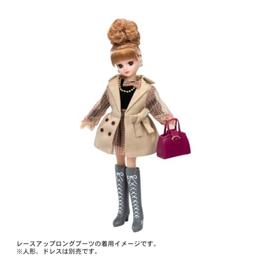 Takara Tomy Licca-chan LG-02 Mature Shoe Set Dress-up Pretend Play Toy Ages 3 and up