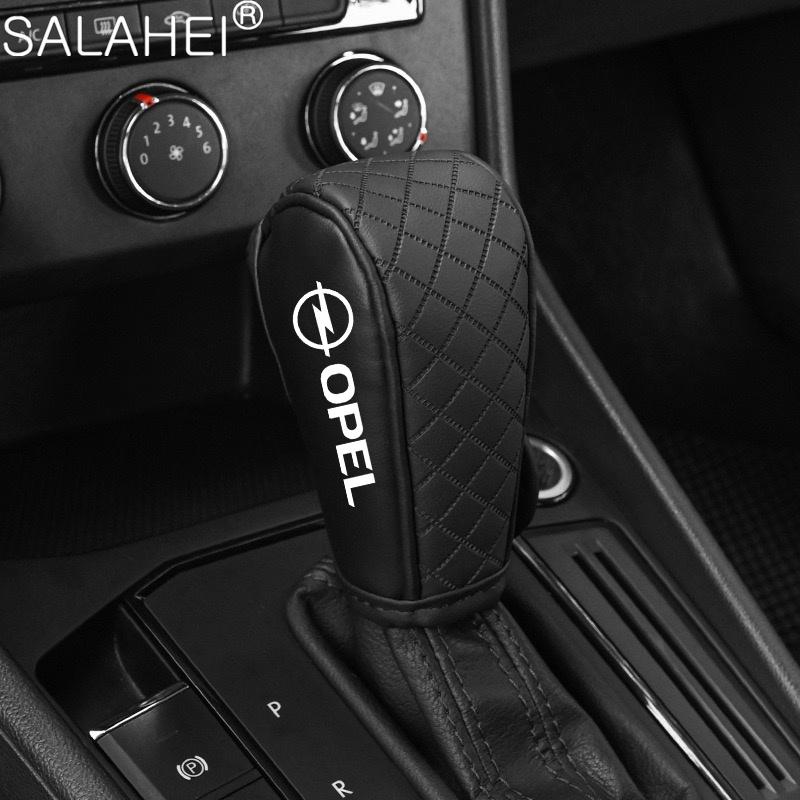 Car Shift Handle Cover Non-Slip Wear-resistant Shift Knob Caps For Opel Corsa D Astra Insignia Mokka Adam Combo Auto Accessories