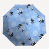 1pc Sheep Yarn Automatic Open/Close Umbrella, Windproof, Folding Compact Umbrella with Lightweight Design for Women/Men085