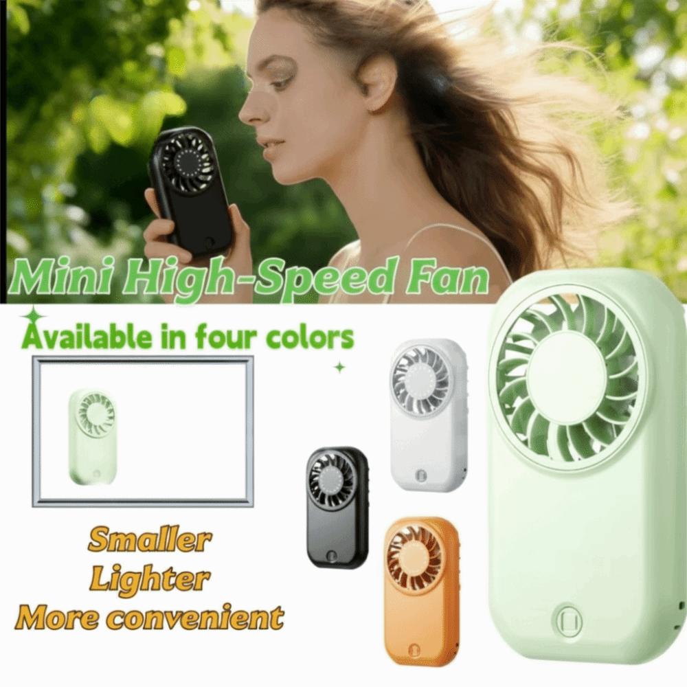 5-Speed Wind Portable Handheld Fan 1200mAh Battery Small Fan High-speed Fan  Handheld Operation