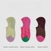 Socks, Women, Summer Thin, Breathable Short Socks, Retro Relief, Knitted, Non Falling Heels, Invisible Ship Socks