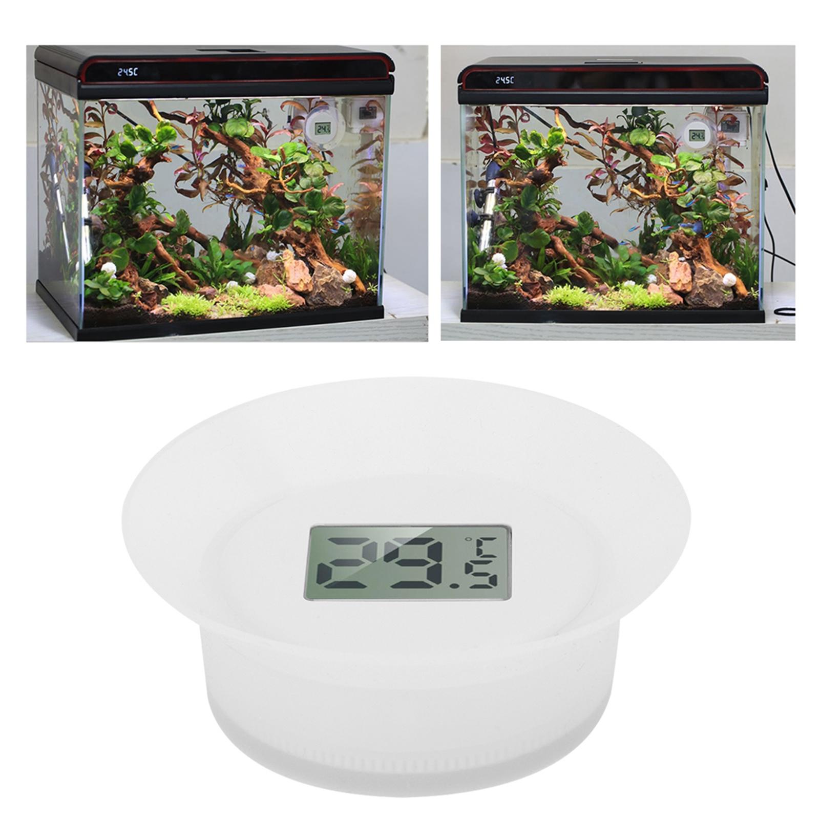 

Water Thermometer with LCD Display for Fish Aquarium Wet and Dry Dual Use