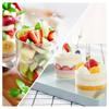 100pcs Versatile Bamboo Food Picks Disposable Dessert Sticks Toothpick Skewer  Cake Dessert