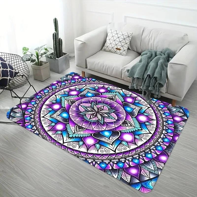 1 STK Blumen Willkommen Muster Fußmatten Küchenteppiche Rutschfest Pop Design Badezimmerteppiche Badematte Teppich für Zuhause Spüle Wäsche Dekor
