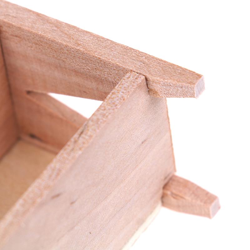 1/12 Dollhouse Miniature Unpainted Lockers Storage Rack Model Diy Accessories