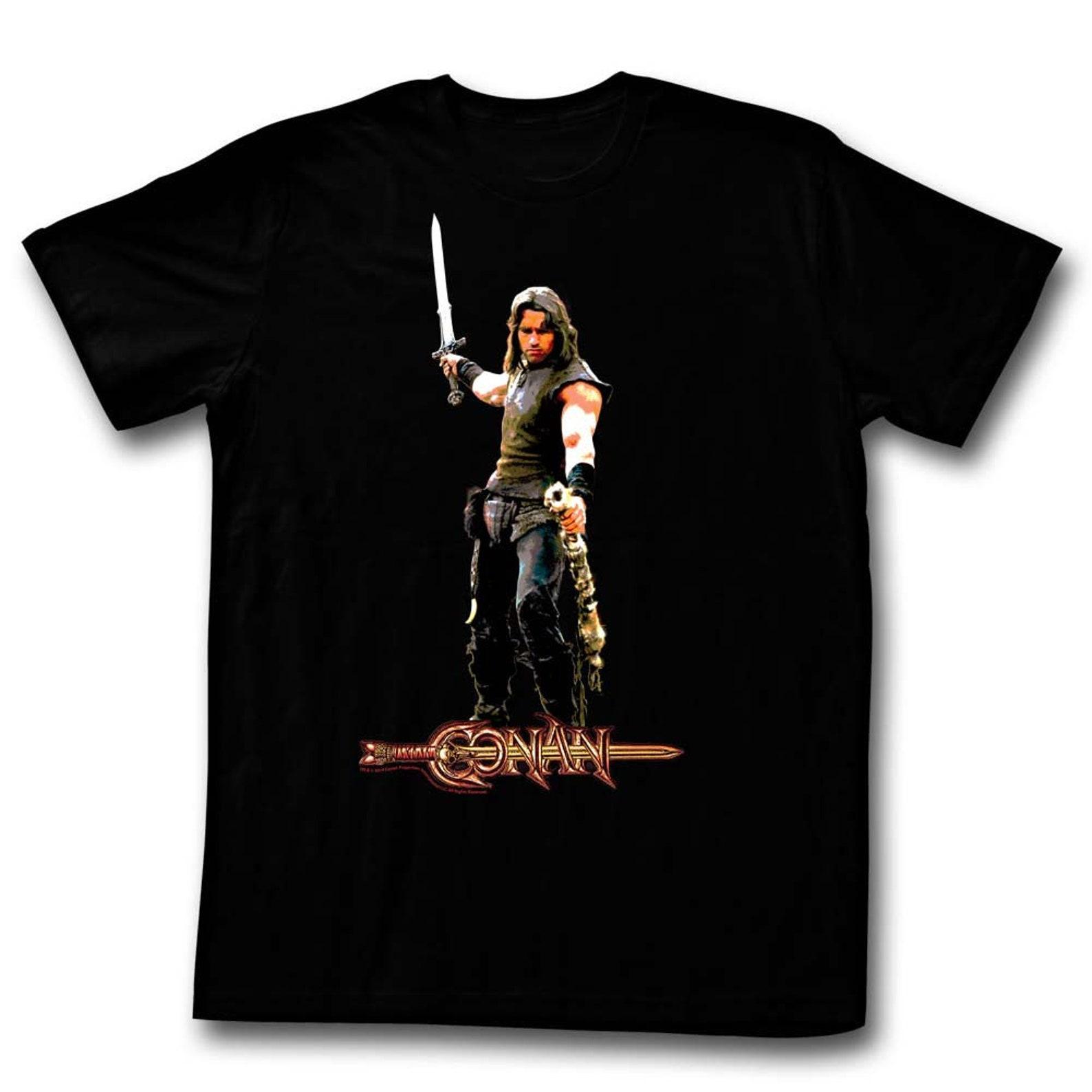 Conan The Barbarian It s A Weasel Black Adult T-Shirt L