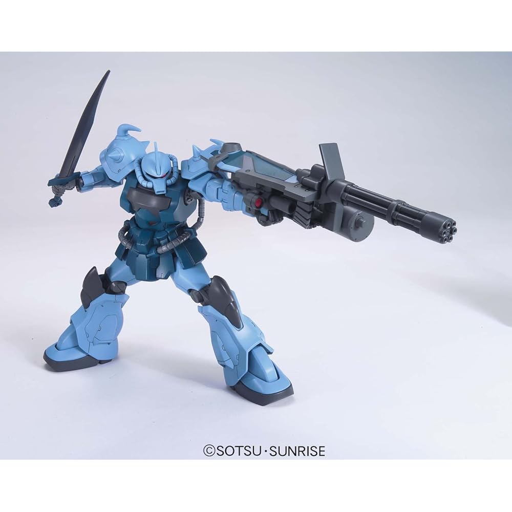 Bandai HGUC 1/144 MS-07B3 Gouf Custom Model Kit Mobile Suit Gundam 08th MS Team
