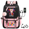 Magic Digital Circus Digital Circus Animation Peripheral Backpack Large Capacity Student Bag