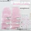720-Piece Transparent Pink Crystal Heart Rhinestones for Nail Art