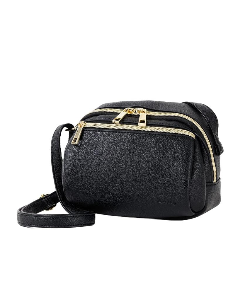 Mini Shoulder Bag BK [Anello Grande] LG-V0261 Women's