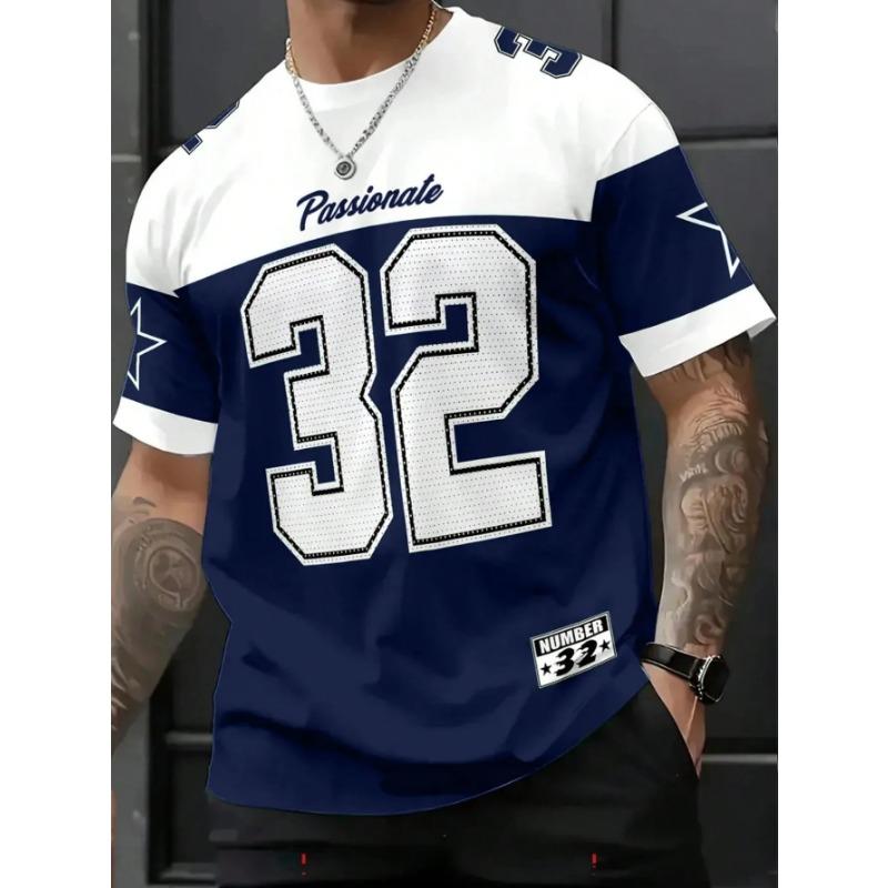 

Летняя мужская повседневная футболка с цифровым принтом, круглым вырезом и короткими рукавами, из удобной дышащей и быстросохнущей ткани 6XL