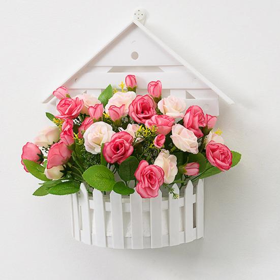 Yousheng Hanging Flower Basket, Sustainable Use Handcrafted Unique Design, Durable Wear-Resistant Home Decoration, for Balcony Garden