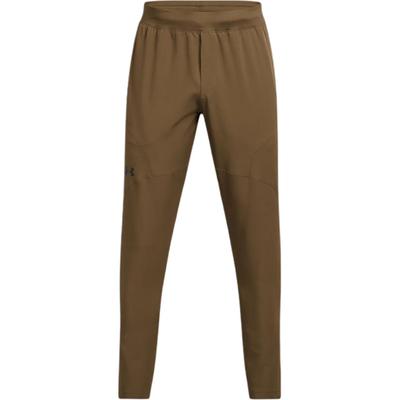Ua Unstoppable Tapered Soft Elastic Solid Color Versatile Knit Joggers Men Joggers Coyote-Brown 1352028-498