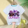 Hot Movie Soft Cotton Baby Girls T Shirt Children's Clothing KPop Demon Hunters Fans Gifts Kids Clothes Fashion Casual Tops