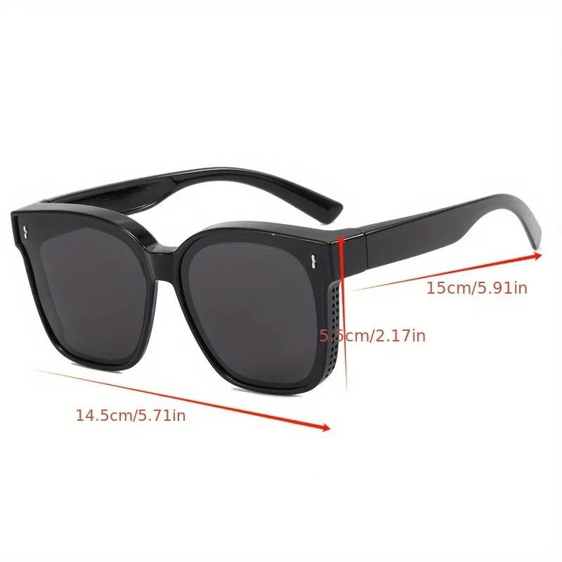 Polarized Square Fit Over Glasses For Women And Men Perfect For Driving Beach Travel And Fashion
