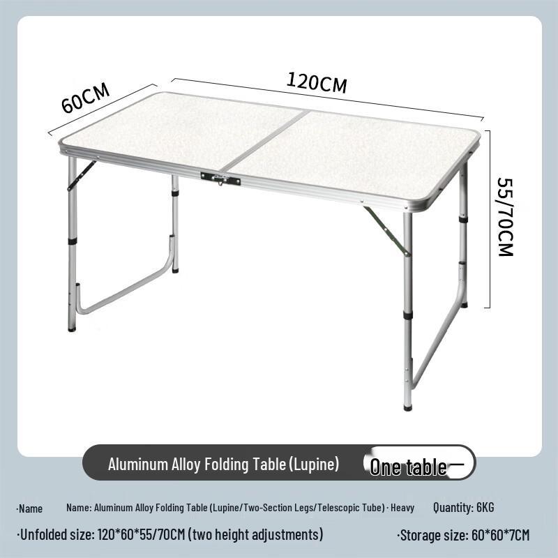 KarLot Portable Outdoor Folding Camping Table