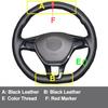 For Volkswagen VW Golf 7 Mk7 New Polo Jetta Hand Sewing Car Steering Wheel Cover